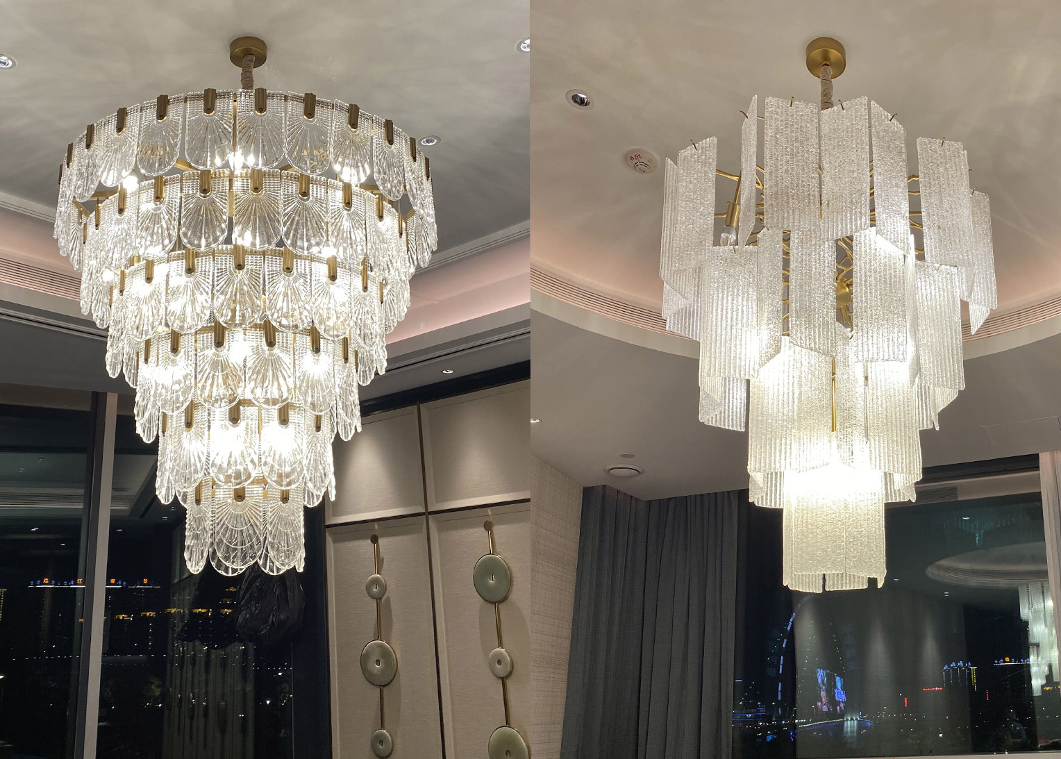 禧悦楼餐厅照明采用的广州新港奥宝典LED灯光调光控制器系统